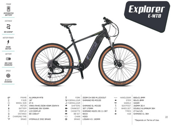 Explorer - Electric Bicycle